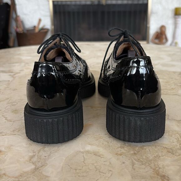 Browns Couture Patent Leather Wingtip Brogues - Picture 7 of 14